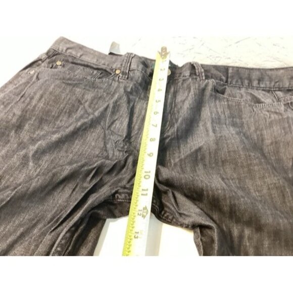 Perry Ellis Men's‎ Slim Fit Stretch Jeans Size 36x32 Black Mid Rise Smoke Free - Picture 3 of 15